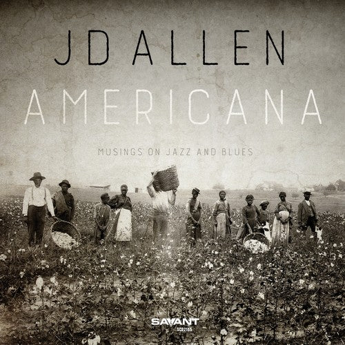 the album cover for JD Allen - Americana: Musings On Jazz and Blues