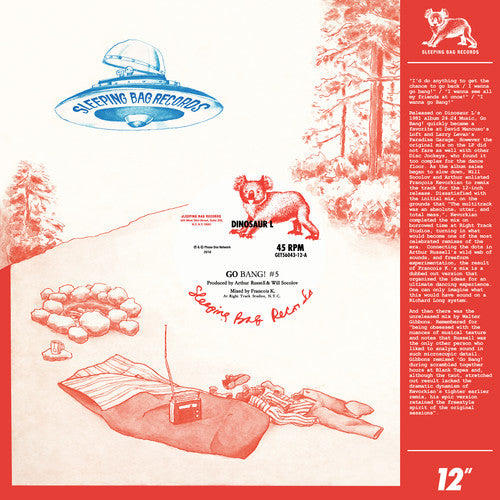 the album cover for Dinosaur L - Go Bang