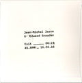 the album cover for Jean-Michel Jarre - Exit [Limited Edition Vinyl Single]