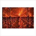 the album cover for Tim Kinsella - Firecracker In A Box Of Mirrors (Orange Vinyl)