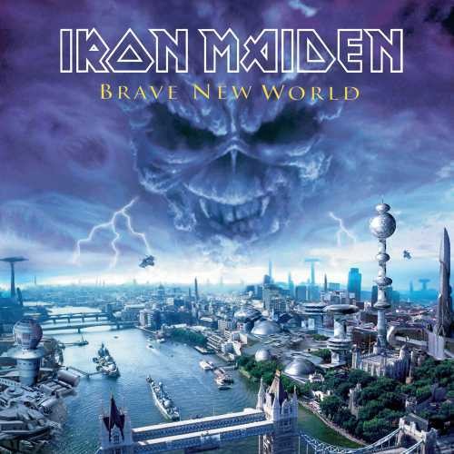 the album cover for Iron Maiden - Brave New World