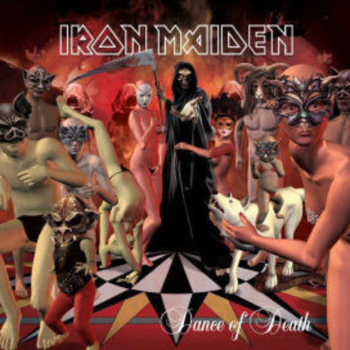 the album cover for Iron Maiden - Dance Of Death