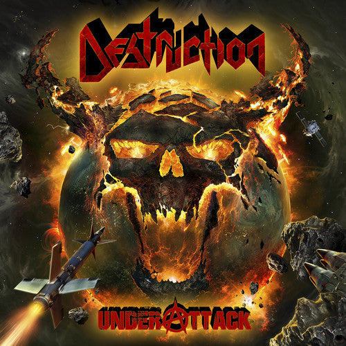the album cover for Destruction - Under Attack