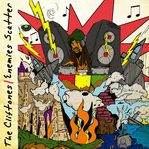 the album cover for Cliftones - Enemies Scatter
