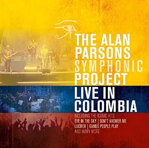 the album cover for Alan Parsons - Live In Colombia