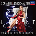 the album cover for Benelli Vanessa Mosell - Light