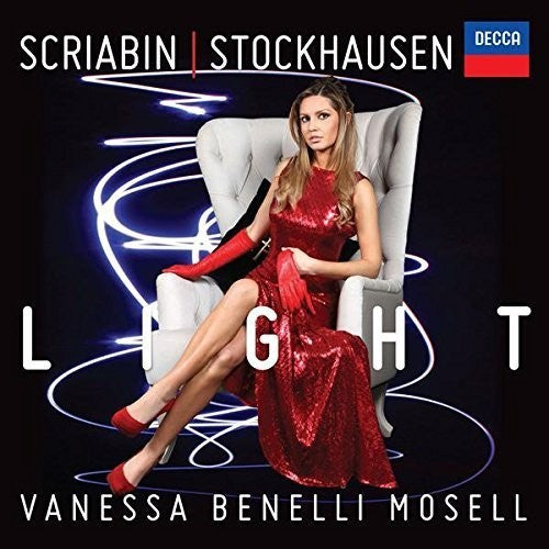 the album cover for Benelli Vanessa Mosell - Light