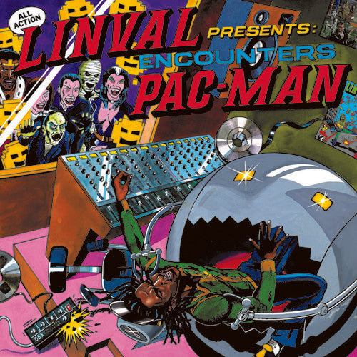 the album cover for Linval Thompson - Linval Presents: Encounter Pac Man