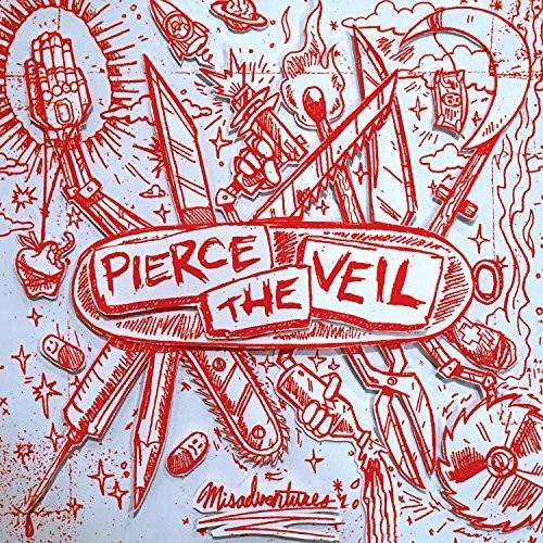 the album cover for Pierce The Veil - Misadventures [Vinyl]