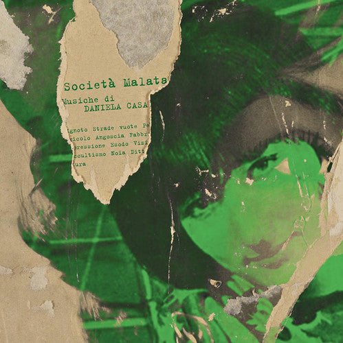the album cover for Daniela Casa - Societa Malata