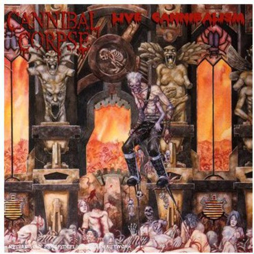the album cover for Cannibal Corpse - Live Cannibalism