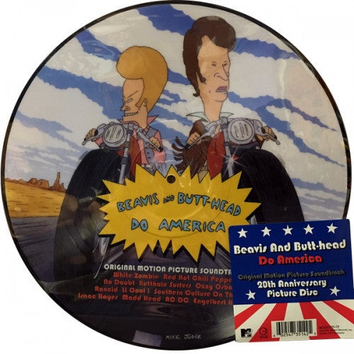 the album cover for Beavis & Butt-Head Do America / OST Pict - Beavis and Butt-head Do America (Original Motion Picture Soundtrack)
