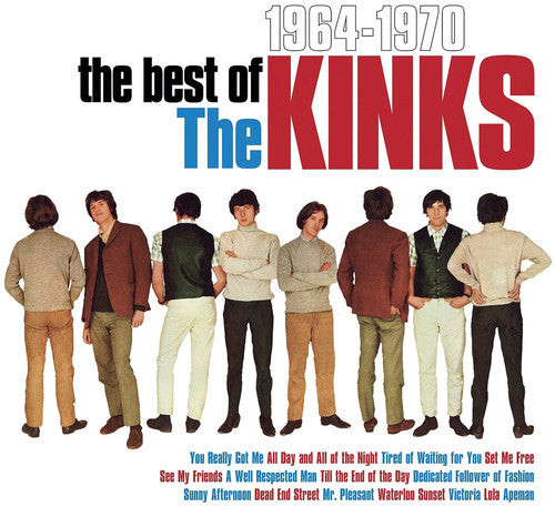 the album cover for The Kinks - The Best Of The Kinks 1964-1970 [LP]