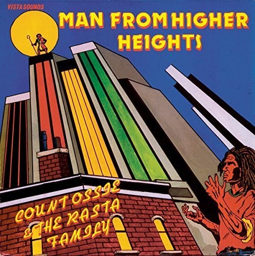 the album cover for Count Ossie & The Rasta Family - Man From Higher Heights