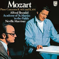 the album cover for Mozart / Brendel / Marriner / Academy Of St Martin - Piano Concertos Nos 20 & 24