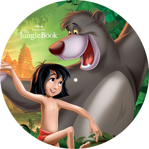 the album cover for The Jungle Book [Disney Movie] - Music From The Jungle Book [LP Picture Disc]