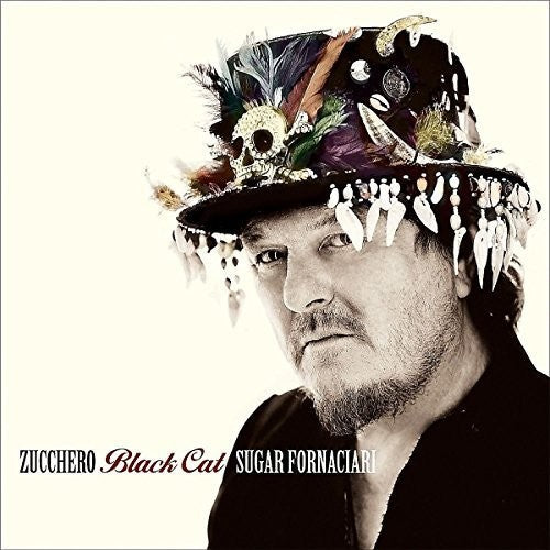 the album cover for Zucchero - Black Cat