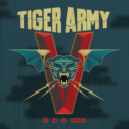 the album cover for Tiger Army - V