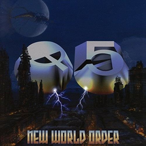 the album cover for Q5 - New World Order