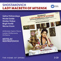 the album cover for Shostakovich / Rostropovich / London Philharmonic - Lady MacBeth of Mtsensk