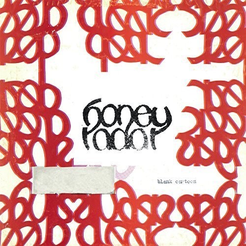 the album cover for Honey Radar - Blank Cartoon