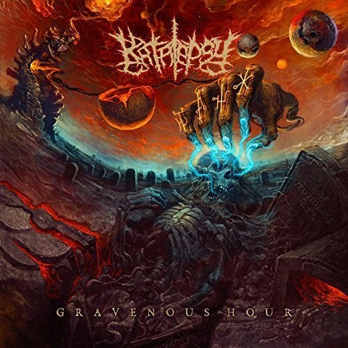 the album cover for Katalepsy - Gravenous Hour