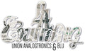 the album cover for Blu X Union Analogtronics - La Counting