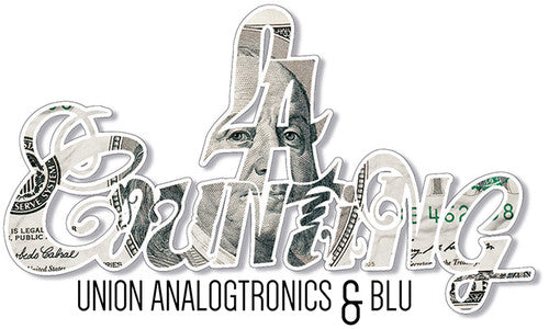 the album cover for Blu X Union Analogtronics - La Counting