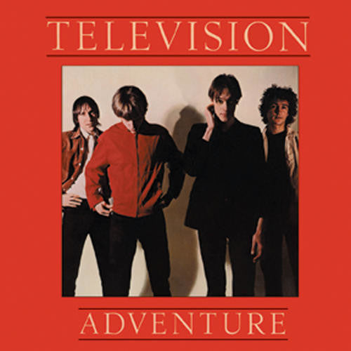 the album cover for Television - Adventure [Gold Vinyl]