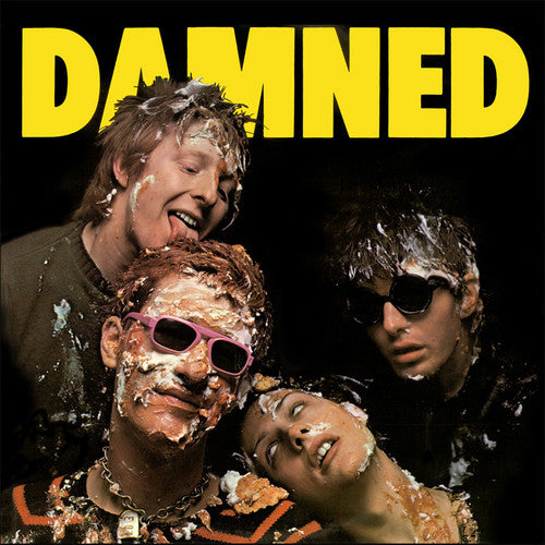 the album cover for The Damned - Damned Damned Damned