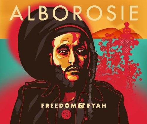 the album cover for Alborosie - Freedom & Fyah