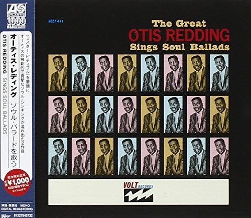 the album cover for Otis Redding - Sings Soul Ballads [Import]