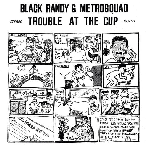 the album cover for Black Randy & Metrosquad - Black Randy & Metrosquad