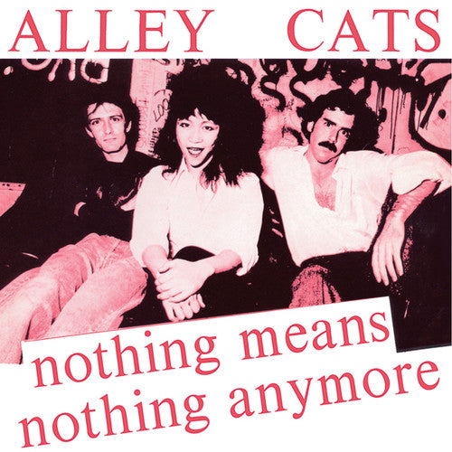 the album cover for Alley Cats - Nothing Means Nothing Anymore / Gimme A Little