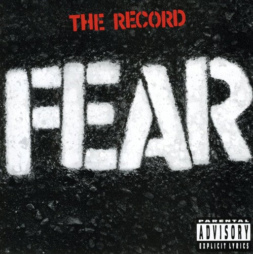 the album cover for Fear - The Record