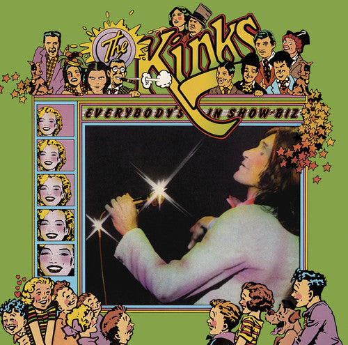 the album cover for The Kinks - Everybody's in Show-Biz (Legacy Edition) [Vinyl]
