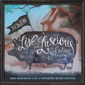 the album cover for Nick Moss Band - Live & Luscious
