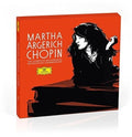 the album cover for Martha Argerich - Chopin the Complete Chopin Recordings on Deutsche