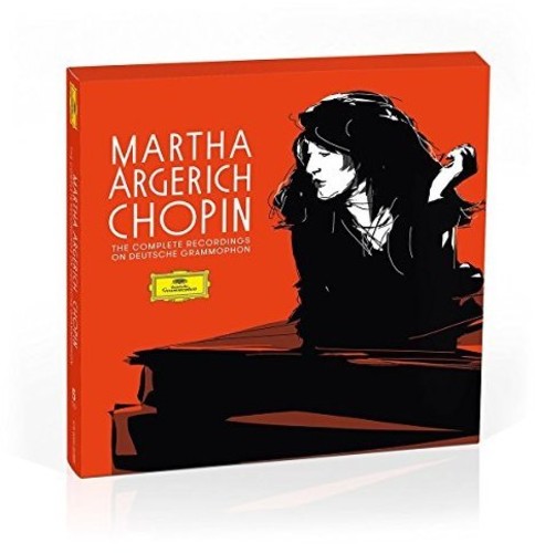 the album cover for Martha Argerich - Chopin the Complete Chopin Recordings on Deutsche