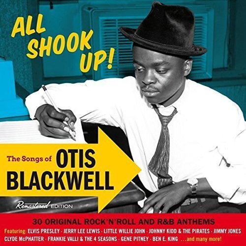 the album cover for Otis Blackwell - All Shook Up: Songs Of Otis Blackwell [With Booklet] (Spa)
