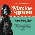 the album cover for Maxine Brown - Funny Kind Of Feeling: Comp 1960-1962 Recordings