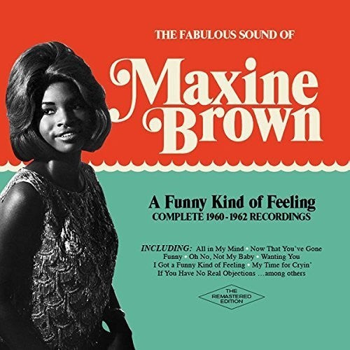 the album cover for Maxine Brown - Funny Kind Of Feeling: Comp 1960-1962 Recordings