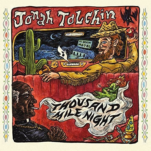 the album cover for Jonah Tolchin - Thousand Mile Night [Vinyl]