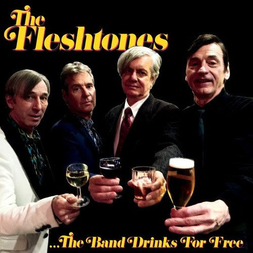 the album cover for The Fleshtones - Band Drinks For Free