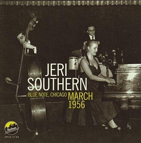 the album cover for Jeri Southern - Blue Note Chicago March 1956