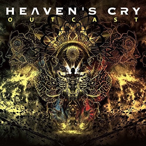 the album cover for Heavens Cry - Outcast