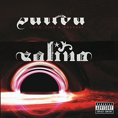 the album cover for Saliva - Love, Lies & Therapy