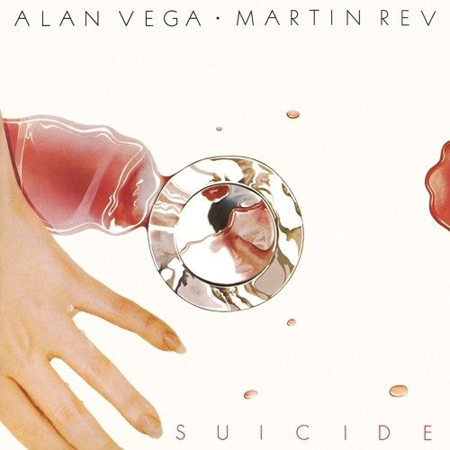 the album cover for Suicide - Alan Vega Martin Rev