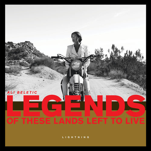 the album cover for Ali Beletic - Legends Of These Lands Left To Live