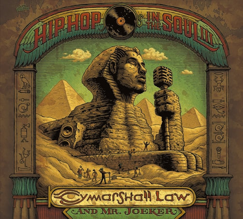the album cover for Cymarshall Law / Mr Joeker - Hip Hop In The Soul 3